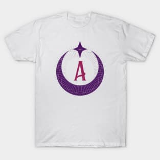 A - Moon Monogram T-Shirt